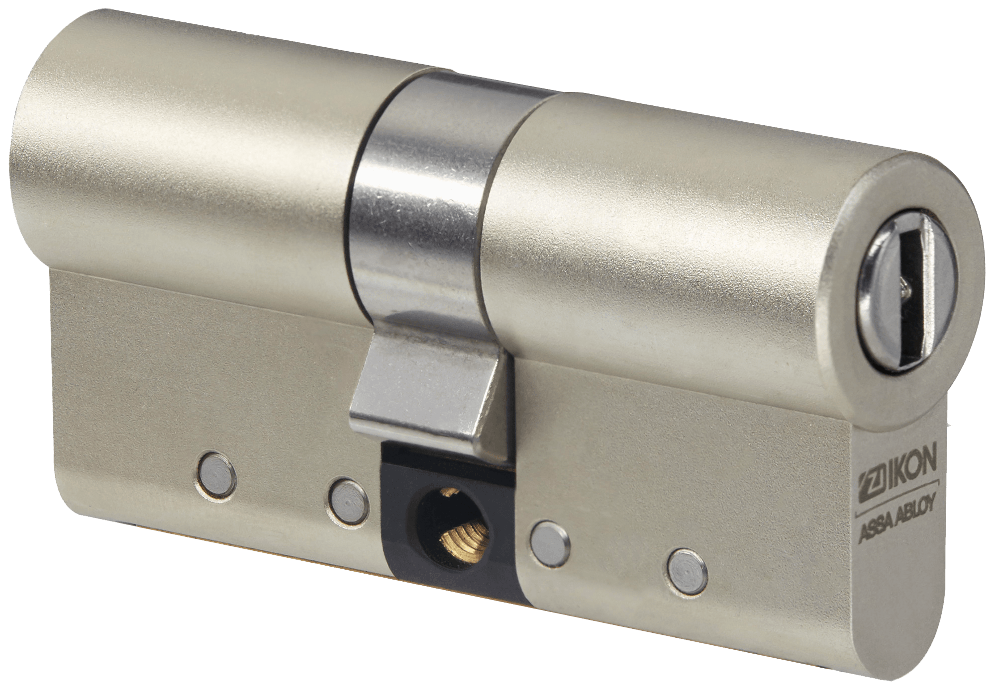 IKON CLIQ® Go Profil-Doppelzylinder in Nickel-Optik – IKON / ASSA ABLOY