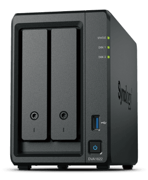 Synology DVA1622 als reales Beispiel für einen lokalen Netzwerk-Videorekorder